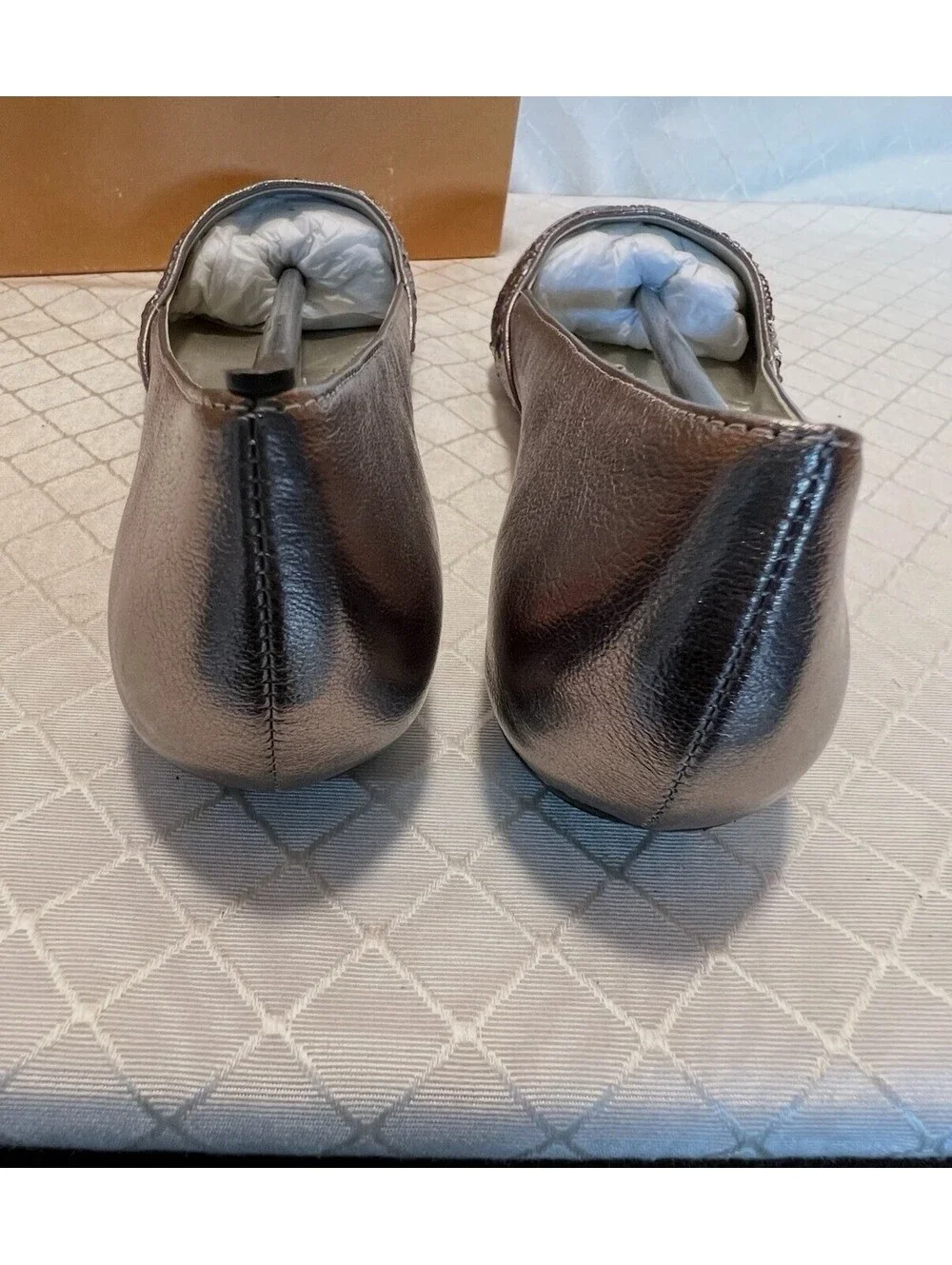 Unisa Unboni Pewter Multi Leather ballet flats size 7.5M
